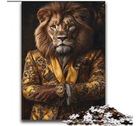 Jigsaws Puzzles 2000 Pieces for Teenagers Gifts Lion Art Difficult Hard Gifts for Friends And Family Suitable for And 14 70x100cm