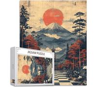 Jigsaws Puzzles for Adults 1314 pcs Pieces, Japan Puzzle Scene Pattern Design, Wooden Puzzle Educational Games Challenging Adult Crafts with Gift Box Packaging, Home Room Wall Decor, 30x20in, Model838