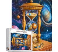 Jigsaws Puzzles for Adults 1314 pcs Pieces, Starry Sky Puzzle Earth Pattern Design, Wooden Puzzle Educational Games Challenging, DIY Adult Crafts with Gift Box, Home Room Wall Decor, 30x20in, Model628