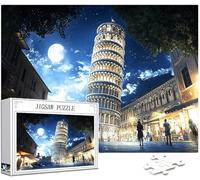 Jigsaws Puzzles for Adults 4000 pcs Pieces, City Puzzle Landscape Pattern Design, Wooden Puzzle Educational Games Challenging, DIY Adult Crafts with Gift Box, Home Room Wall Decor, 56x35in, Model355