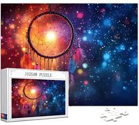 Jigsaws Puzzles for Adults 6000 pcs Pieces, Dreamcatcher Puzzle Dream Pattern Design, Wooden Puzzle Educational Games Challenging, DIY Adult Crafts with Gift Box Home Room Wall Decor, 72x42in,Model250