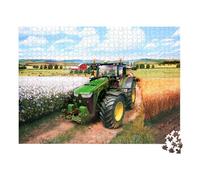 Jigso 1000 Piece Tractor ，Jigsaw Puzzle For Adults ， Irregular Puzzle Pieces, Home Educational Games ，Family Fun Difficult, for Adults Stress Reduction Games