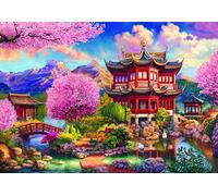 Jigso Jigsaws 1000 Pieces For Adults - 1000 Piece Jigsaw Puzzles For Adults, Orientals Temples Bhudda Scenery,Large Puzzle Gift For The Whole Family And The Jigsaw Puzzle