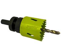 Jigtech 44mm M3 Holesaw Arbor Set for Wood, Metal, Plastic