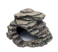 JIHAQUA Bearded Dragon Tank Accessories Extra Large Reptile Hideouts Cave Habitat Decor Bearded Dragon Clothes