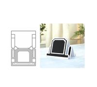 JIHFOHHA 3D Floding Card Cutting Die Pop-up Step Shape Stepper Card Metal Stencils Die Cuts for DIY Scrapbooking Photo Album Decorative Embossing Paper Card Making (Large Centre)