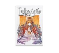 JIHJOO Labyrinth Movie Posters Movie Posters For Room Aestheticwall Art Canvas Aesthetic Music And Movie Decoration Living Room Bedroom 16x24inch(40x60cm) Unframe-style