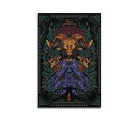 JIHJOO Pan's Labyrinth Moviewall Art Canvas Aesthetic Music And Movie Decoration Living Room Bedroom 24x36inch(60x90cm) Unframe-style