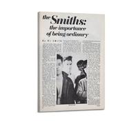 JIHJOO The SmithsPrinting Wall Art Posters Canvas Posters Artwork Gifts Room Aesthetics08x12inch(20x30cm) Frame-style