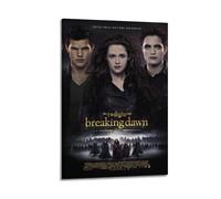 JIHJOO The Twilight Saga Breaking Dawn Posterwall Art Canvas Aesthetic Music And Movie Decoration Living Room Bedroom 12x18inch(30x45cm) Frame-style