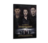 JIHJOO The Twilight Saga Breaking Dawn Posterwall Art Canvas Aesthetic Music And Movie Decoration Living Room Bedroom 20x30inch(50x75cm) Frame-style