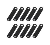 JIHUOO 10 Pcs PU Leather Scarf Buckle Clip Shawl Scarf Ring Slide Silk Scarves Clasp Clothing Ring Wrap Holder Shirt Tie Rings Waist Buckle for Women Girls
