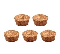 JIHUOO 12 Pcs 2 Inch Tapered Cork Plugs Stoppers Wine Bottle Replacement Cork Craft Jar Cork Top Lid Glass Beer Bottle Cork Stopper DIY Project Corks