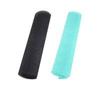 JIHUOO 2 Pcs African Body Exfoliating Net African Net Bathing Sponge Mesh Bath Scrubber Body Washing Net Skin Smoother Net Shower Exfoliating Net Back Exfoliating Scrubber