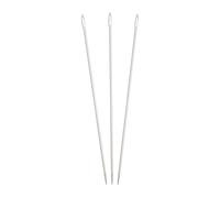 JIHUOO 3 Pcs Professional Upholstery Needles Big Eye Hand Sewing Needles Long Stitching Needles Large Hole Embroidery Needles Crafting Projects Tapestry Needles for Yarn Crochet 20 cm