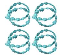 JIHUOO About 92 Pcs Sea Turtle Beads Turquoise Bead Strands Sea Life Pendants Summer Themed Beads Beach Theme Charms Ocean Animal Pendants for Jewelry Making Blue
