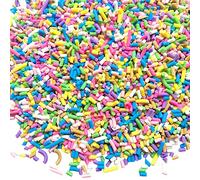 JIHUOO100g Fake Sprinkles Nail Art Sprinkles Cake Craft Sprinkles Small Confetti Sprinkles Sugar Sprinkles Polymer Clay Sweets Resin Making Supplies A