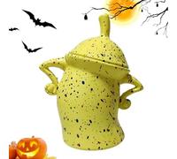 Jiimhte Canister With Attitude, Attitude Canister Sweet Jars, Funny Kitchen Storage Food Canisters, Food Storage Canister With Lid, Unique Design With Two Hands The Waist, Airtight Jar For Coffee Tea