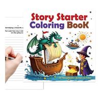 Jiimhte Coloring Books for Kids - Cartoon Coloring Book Bold and Easy,Art Pages Toy for Relaxation Stress Relief Drawing Children Boys Girls Toddler Travel