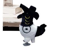 Jiimhte Crow Plush,Anime Figure Raven Stuffed Animal Plush Toys - Decorative Doll for Kids Adults Fans Girls Boys Vanity Sofa Bed Shelf Tabletop Nightstands Car Office Study Room Travel