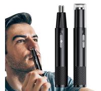 Jiimhte Electric Nose Hair Trimmer - Rechargeable Nose Hair Trimmer - 2 in 1 Rechargeable Hair Trimmer for Face, Foot, Hand, Beard and Ear Hair, Easy Cleansing