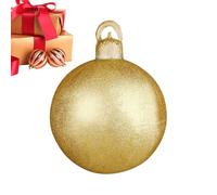 Jiimhte Giant Blow up Ball Christmas | Christmas Ball Decorations | Reusable Waterproof Pvc Balloon for Outdoor Outside Lawn Holiday Season Indoor Display Porch Pool Winter Holiday