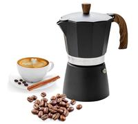 Jiimhte Pot, 6 Cup/300ml Caffettiera In Alluminio, Coffee Maker, Espresso Maker, Steam Stove Top Coffee Maker Percolator, Coffee Maker Brewer Percolator, Classic Italian Style Espresso Pot