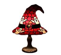 Jiimhte Witch Hat Table Lamp,Holiday Witch Hat Night Light Decor - Mysterious Lamp Decoration for Living Room Bedroom Halloween Dorm Haunted House Balcony Bedside Dining Table Bookshelf