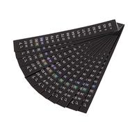 jiingekk 10 Pcs Betta Sticker Vertical Stick On Strip For Brewing Large Fonts For Quick Reading Chip Clips Bags Bag Clips Chip Clip Bag Food Sealer Food Chips Chips Sealer Kitchen Seal