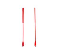 jiingekk 2Pcs Silicone Straw Brush Reusable Drinking Bottle Straw Cleaner Bendable Crevice Brush Pipe Cleaners Washing Tool Long