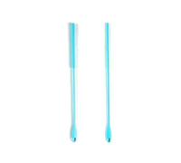 jiingekk 2Pcs Silicone Straw Brush Reusable Drinking Bottle Straw Cleaner Bendable Crevice Brush Pipe Cleaners Washing Tool Long