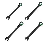 jiingekk Advanced Double End Ratcheting Wrench with Extended Torques Leverages Handle Spanner Professional Mechanics Tool Set Ratchet Wrench Set Industrial