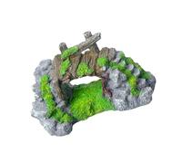 jiingekk Aquariums Landscape Bridge Fish Tanks Landscaping For Shrimp Breeding Landscape Ornaments Driftwood Craft