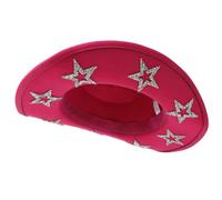 jiingekk Bachelorettes Party Cowgirl Hat Bride Fedoras Lovely Bridal Shower Cowboy Girl Carnivals Photoshoots Hat
