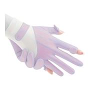 jiingekk Breathable Ice Silk Sports Gloves For Cycling/Driving Lightweight Nonslip Sun Conservation Bicycles Riding Nonslip Ice Silk Bicycles Riding Gloves