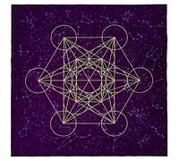 jiingekk Cloth Tarot Card Table Napkins Flannel Tarots Cloth Divination Card Astrology Board Game Tarot Tablecloth Tapestry Tarots Tapestry Horizontal For Bedroom Aesthetic Moon Wall Hanging