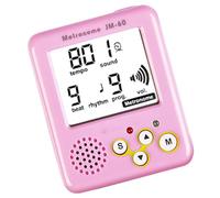 jiingekk Electronic Metronome Tone Generator Tuner Clip On Tempos Metronome LCD Digital Rhythm For Professional Runners Digital Beat Tempos