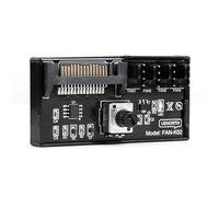 jiingekk Four Port Servers Fan Speed Regulator With Synchronized PWMs Adjustment For Data Center Computer Builds NAS Cooling PWM