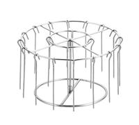 jiingekk Global Oven Dense Plan Space Saving Rustless Barbecue Rack for Baking Roasting Space Saving Kitchen Rack