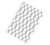 jiingekk Grids Background Embossing Folder Embossing Template Easy To Use For And Art Projects Stencil Grid Background Folder For Making