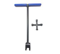 jiingekk High Strength Alloy Steel T Handle Wrench for Plumbing Automotive Repair & Industrial Maintenance Multipurpose Hand Tool Ergonomic T Handle Wrench