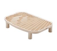 jiingekk Launderable Net Puss Trash Hunter Mat for Large Cartons Reinforced PVC Construction 18In Pet Floor Defender Tall Capacity Puss Lid