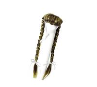 jiingekk Long Braided Hairstyle Geese Decoration Party Accessory Synthetic Fabric Easy To Adjust Fit Colorful Pet Wigs For Small Animals