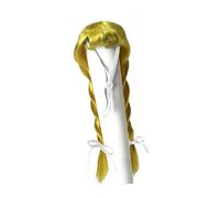 jiingekk Long Braided Hairstyle Geese Decoration Party Accessory Synthetic Fabric Easy To Adjust Fit Colorful Pet Wigs For Small Animals