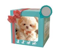 jiingekk Realistic Electronic Robotic Puppy Toy With Responsive Barking Walking Action For Boy Girl Birthday Comforting Toy Robotic Pet For Kids