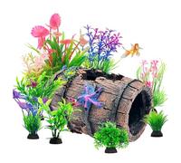 jiingekk Realistics Corals And Plant Set Underwater World Decoration Fish Tanks Ornaments For Beautiful Aquariums Environment