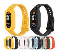 jiingekk Soft Silicone Bands Metal Connector Straps Breathable Intelligent Band Simple Installation For 9 & 8 Breathable