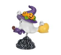 jiingekk Stylish White Ghostly Figurine Durability Resin Halloween Decors For Mantels Desk Bookshelf Arrangement Table Top Shelfs Home