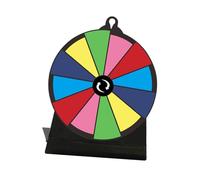 jiingekk Tabletop Prize Turntable Erasable Reusable Fortunes Wheel Draws Roulette Wheel Tabletop Lottery Machine Turntable Prize