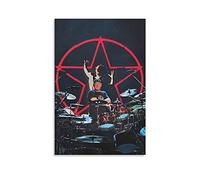 JIJIE of Neil Peart of Rock Band Poster Wall Art Poster Prints Home Decor Picture Canvas Painting Posters 20x30inch(50x75cm)
